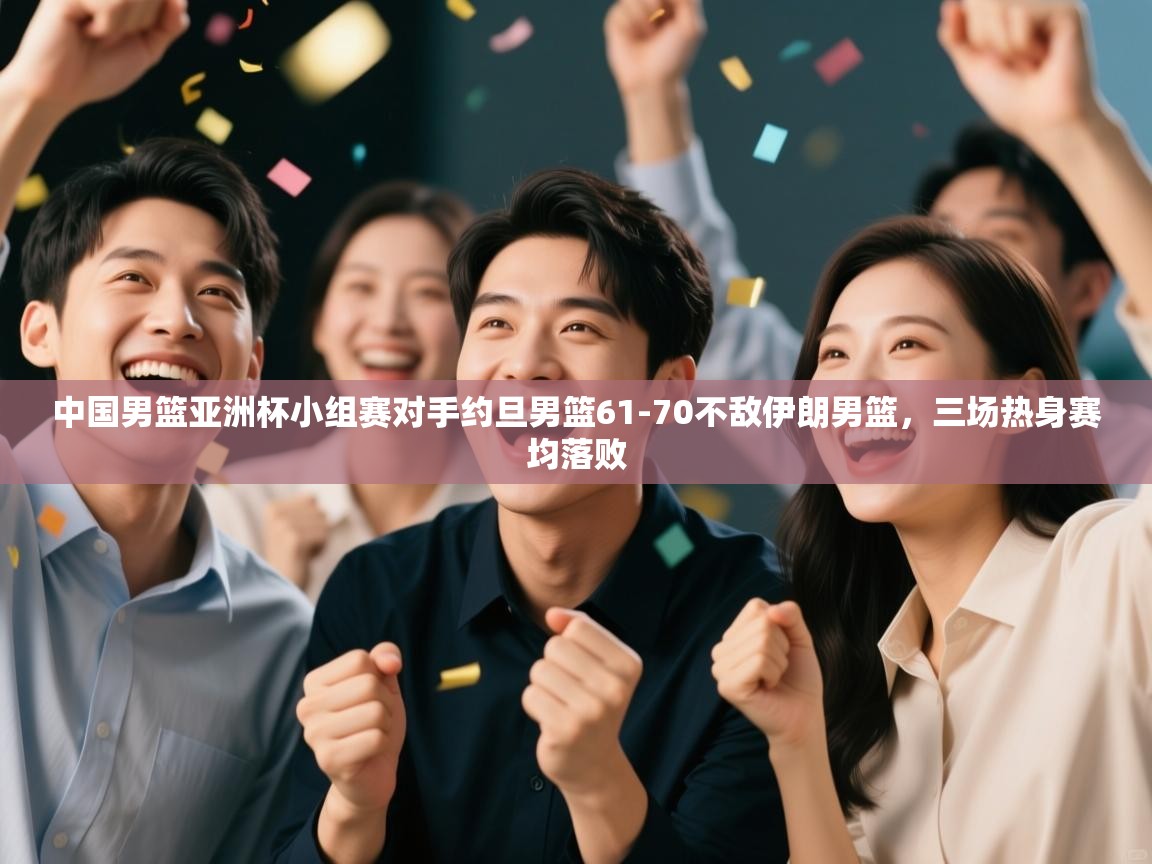 详细阅读:中国男篮亚洲杯小组赛对手约旦男篮61-70不敌伊朗男篮,三场热身赛均落败 中国男篮亚洲杯小组赛对手约旦男篮61-70不敌伊朗男篮,三场热身赛均落败